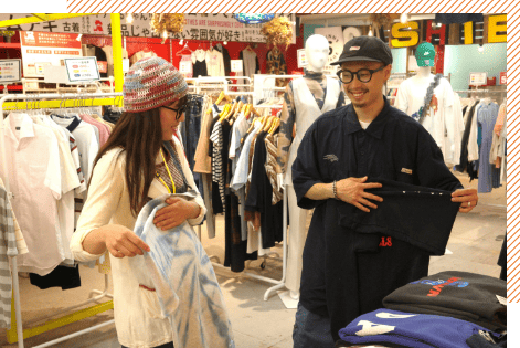 ファッション業界の現場を体感