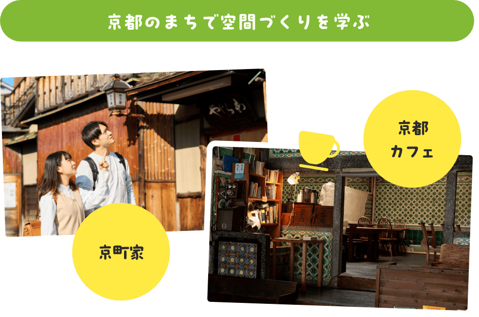 京都のまちで空間づくりを学ぶ