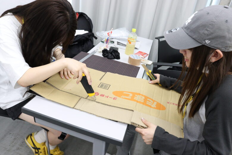 【インテリアデザインコース】ウィンドウディスプレイができあがるまで！（前編）