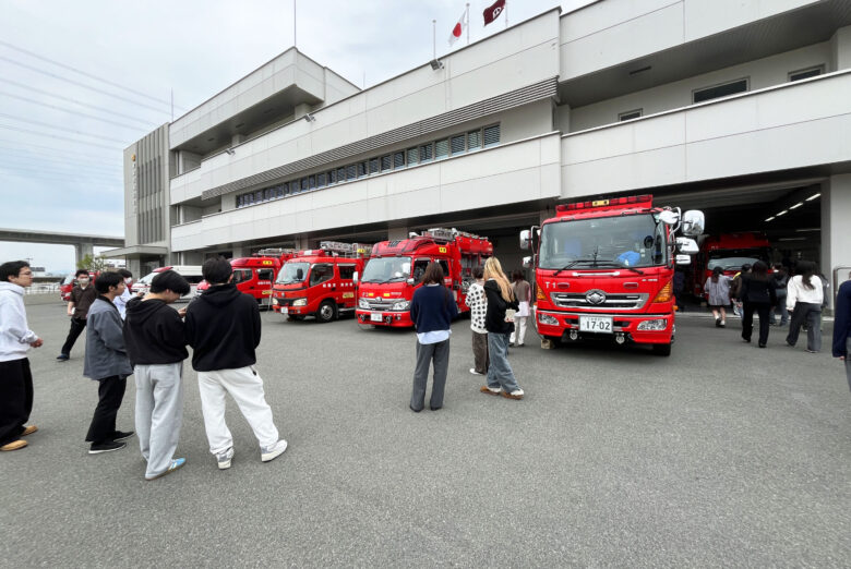 【ビジュアルデザインコース】城陽市消防本部に行ってきました！！🚒〜前編〜
