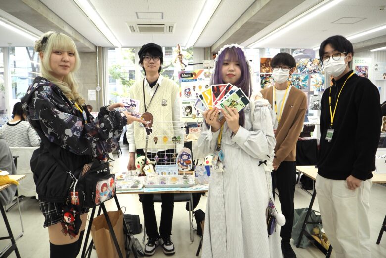 【キャラクターデザインコース】学園祭当日の様子!💘